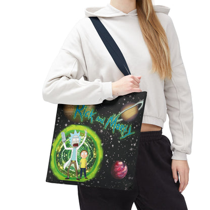 Rick & Morty Custom Adventure Tote Bag