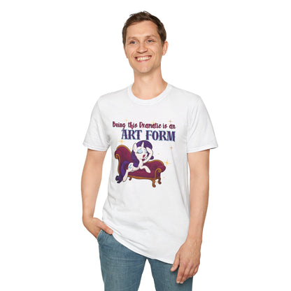 My Little Pony Rarity - Being Dramatic - Unisex Softstyle T-Shirt
