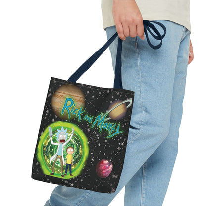 Rick & Morty Custom Adventure Tote Bag