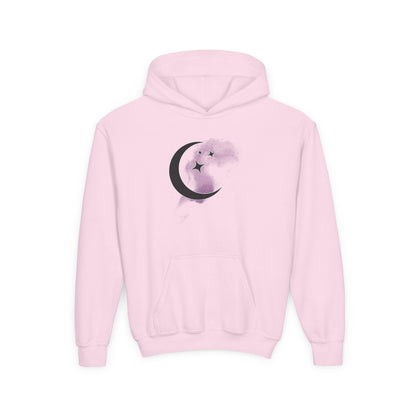Adorably Diabolic Unicorn Magic - Youth Heavy Blend Hooded Sweatshirt