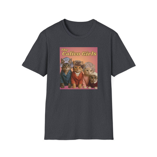 The Calico Girls cute kittens - Unisex Softstyle T-Shirt