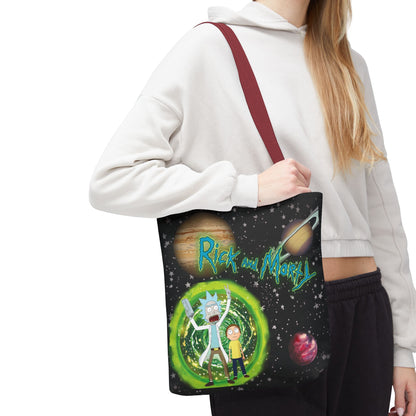 Rick & Morty Custom Adventure Tote Bag