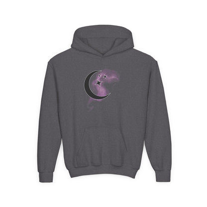 Adorably Diabolic Unicorn Magic - Youth Heavy Blend Hooded Sweatshirt