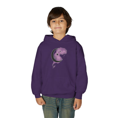 Adorably Diabolic Unicorn Magic - Youth Heavy Blend Hooded Sweatshirt