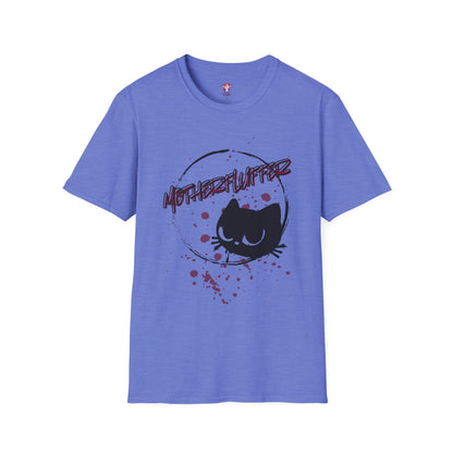 Motherfluffer Color Cat - Unisex Softstyle T-Shirt