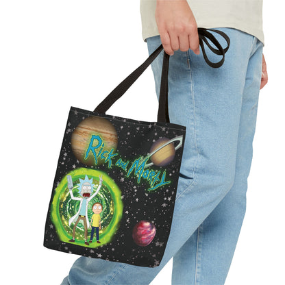 Rick & Morty Custom Adventure Tote Bag