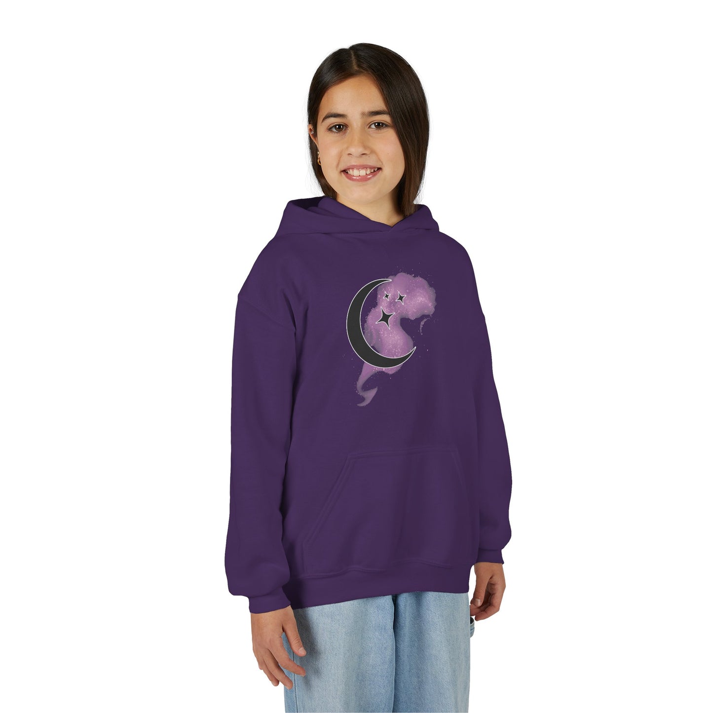 Adorably Diabolic Unicorn Magic - Youth Heavy Blend Hooded Sweatshirt