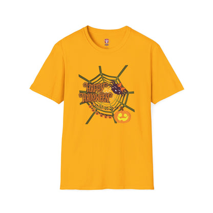 Halloween Cute Spiderweb - Unisex Softstyle T-Shirt