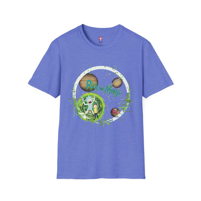 Rick & Morty Broken Space - Unisex Softstyle T-Shirt