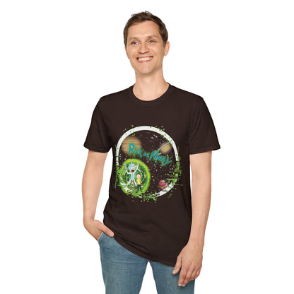 Rick & Morty Broken Space - Unisex Softstyle T-Shirt