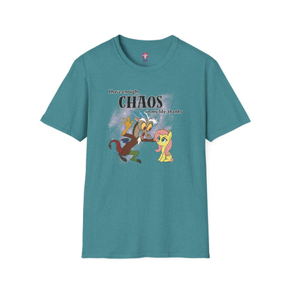 My Little Pony Discord and Fluttershy - Unisex Softstyle T-Shirt