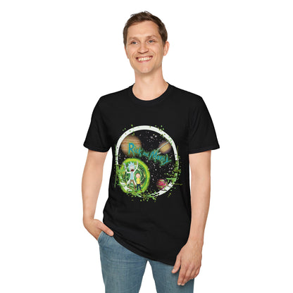 Rick & Morty Broken Space - Unisex Softstyle T-Shirt