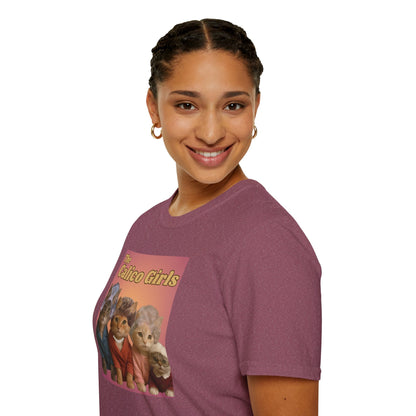 The Calico Girls cute kittens - Unisex Softstyle T-Shirt