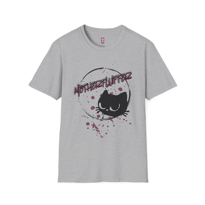 Motherfluffer Color Cat - Unisex Softstyle T-Shirt