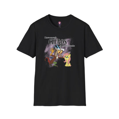 My Little Pony Discord and Fluttershy - Unisex Softstyle T-Shirt