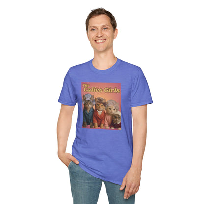 The Calico Girls cute kittens - Unisex Softstyle T-Shirt