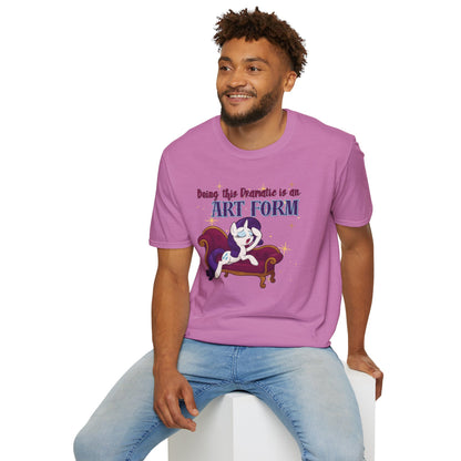 My Little Pony Rarity - Being Dramatic - Unisex Softstyle T-Shirt