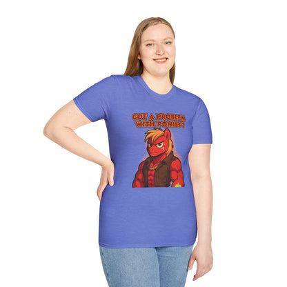 My Little Pony Masculine Big Mac - Pony Problem - Unisex Softstyle T-Shirt