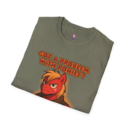 My Little Pony Masculine Big Mac - Pony Problem - Unisex Softstyle T-Shirt
