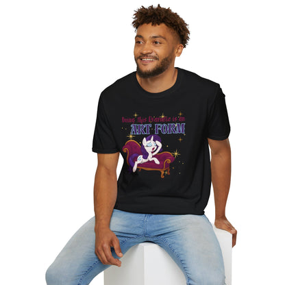 My Little Pony Rarity - Being Dramatic - Unisex Softstyle T-Shirt
