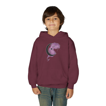 Adorably Diabolic Unicorn Magic - Youth Heavy Blend Hooded Sweatshirt