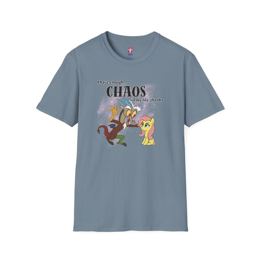 My Little Pony Discord and Fluttershy - Unisex Softstyle T-Shirt