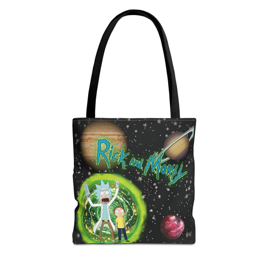 Rick & Morty Custom Adventure Tote Bag