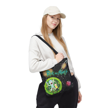 Rick & Morty Custom Adventure Tote Bag