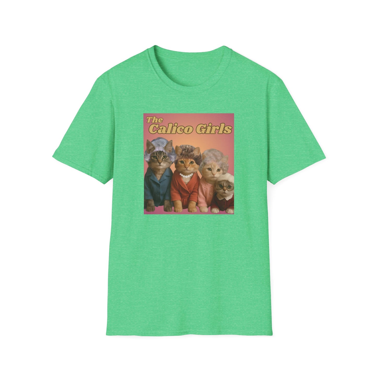 The Calico Girls cute kittens - Unisex Softstyle T-Shirt