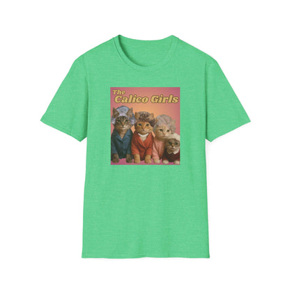 The Calico Girls cute kittens - Unisex Softstyle T-Shirt