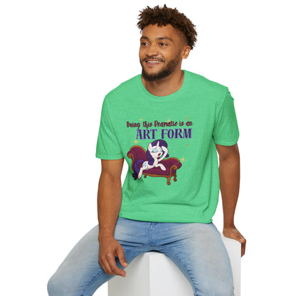 My Little Pony Rarity - Being Dramatic - Unisex Softstyle T-Shirt
