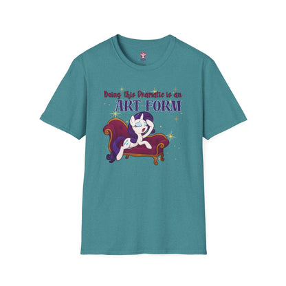 My Little Pony Rarity - Being Dramatic - Unisex Softstyle T-Shirt