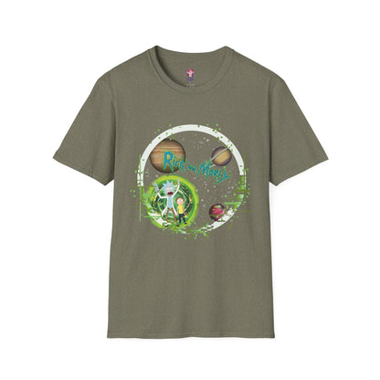 Rick & Morty Broken Space - Unisex Softstyle T-Shirt