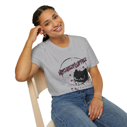 Motherfluffer Color Cat - Unisex Softstyle T-Shirt
