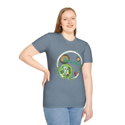 Rick & Morty Broken Space - Unisex Softstyle T-Shirt