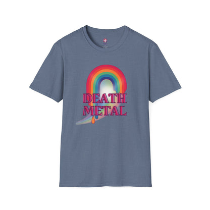 Rainbow Death Metal - Unisex Softstyle T-Shirt