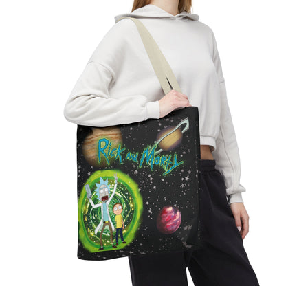 Rick & Morty Custom Adventure Tote Bag