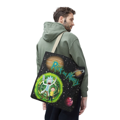 Rick & Morty Custom Adventure Tote Bag