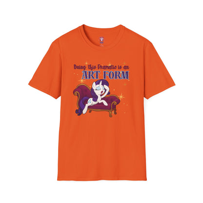 My Little Pony Rarity - Being Dramatic - Unisex Softstyle T-Shirt