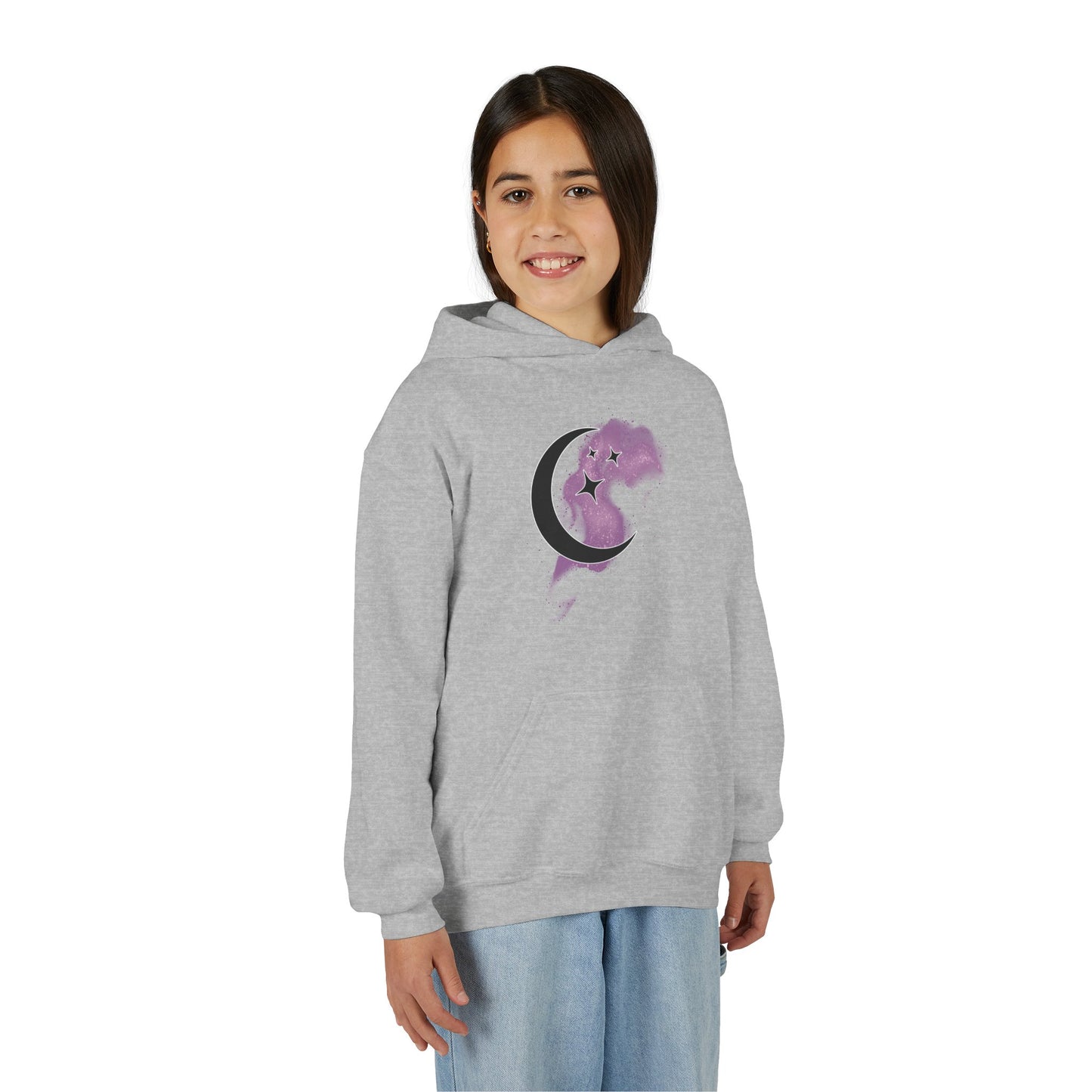 Adorably Diabolic Unicorn Magic - Youth Heavy Blend Hooded Sweatshirt