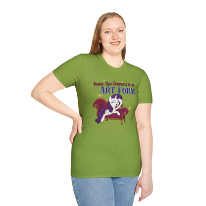 My Little Pony Rarity - Being Dramatic - Unisex Softstyle T-Shirt