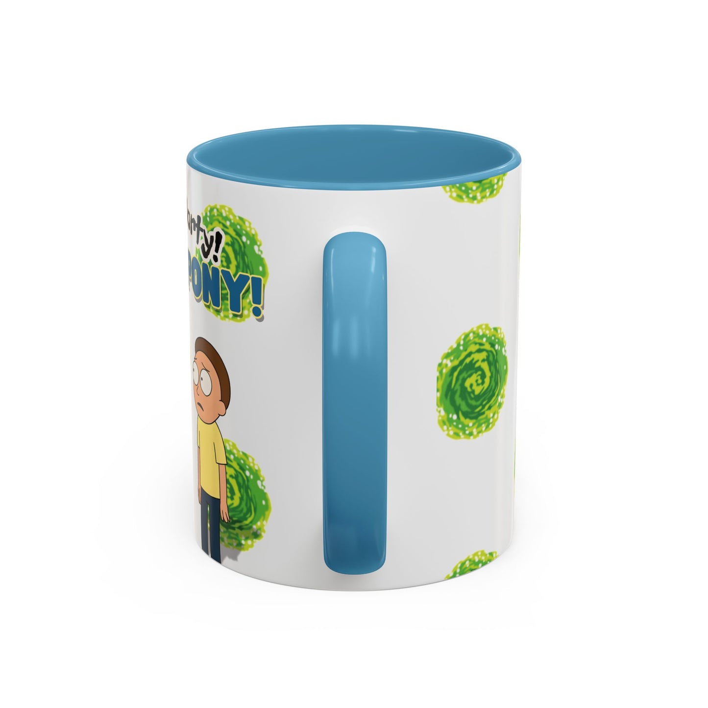 Rick & Morty Pony Accent Coffee Mug (11, 15oz)