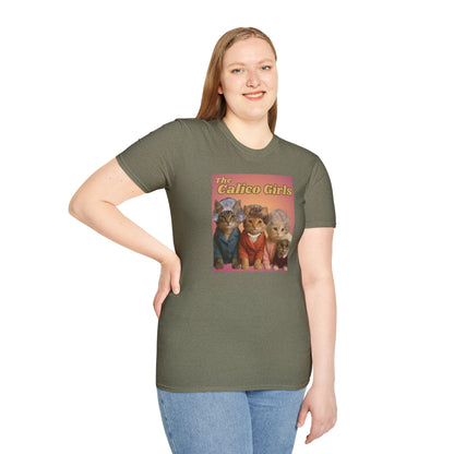 The Calico Girls cute kittens - Unisex Softstyle T-Shirt