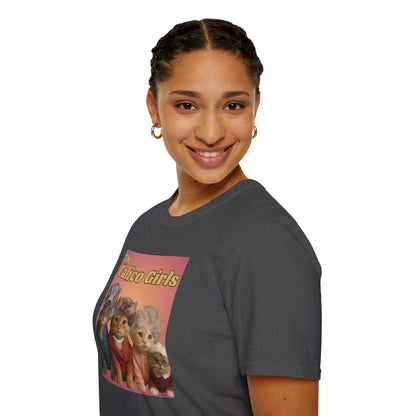The Calico Girls cute kittens - Unisex Softstyle T-Shirt