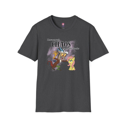 My Little Pony Discord and Fluttershy - Unisex Softstyle T-Shirt