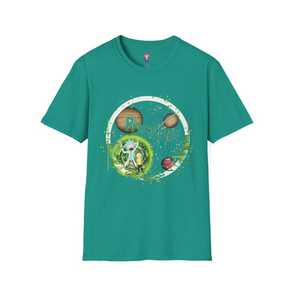 Rick & Morty Broken Space - Unisex Softstyle T-Shirt