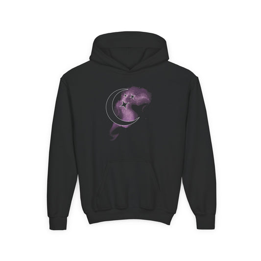Adorably Diabolic Unicorn Magic - Youth Heavy Blend Hooded Sweatshirt