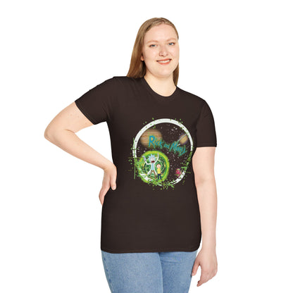 Rick & Morty Broken Space - Unisex Softstyle T-Shirt