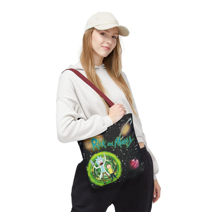 Rick & Morty Custom Adventure Tote Bag