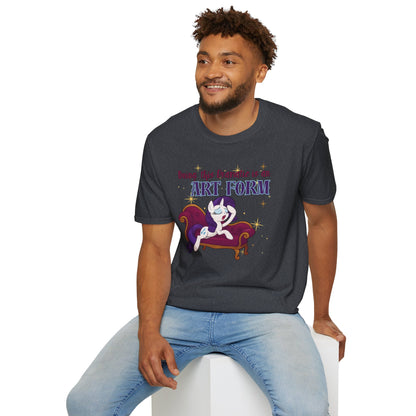 My Little Pony Rarity - Being Dramatic - Unisex Softstyle T-Shirt